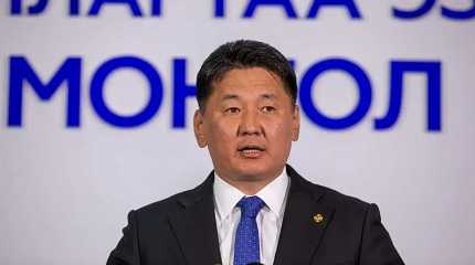 Mongolian President, Ukhnaa Khurelsukh