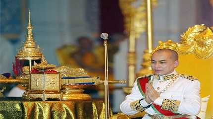 Cambodian King Norodom Sihamoni