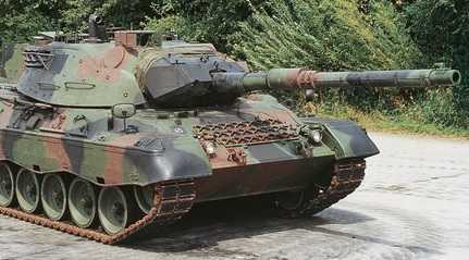 German Leopard 1 tank
