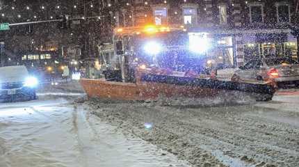 Public Works Department removes snow