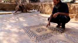 Gaza farmer unearths Byzantine-era mosaic
