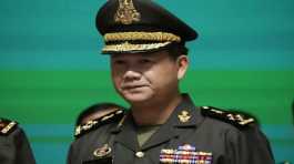 Cambodian army chief Hun Manet