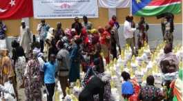 Turkiye food aid to South Sudan