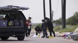 Several migrants were killed by a vehicle