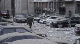Russian attack in Kyiv, Ukraine