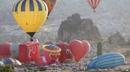 Hot air ballooning in Turkey