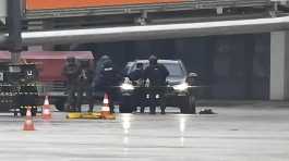 German police arrest man at airport