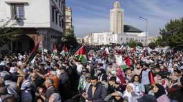 protest in Morocco 