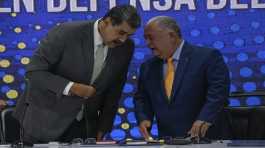 Nicolás Maduro and Elvis Hidrobo Amoroso